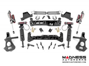 Chevrolet Silverado 1500 2WD Suspension Lift Kit w/ Vertex Reservoir Shocks - 7" Lift - Aluminum or Stamped Steel Lower Control Arms